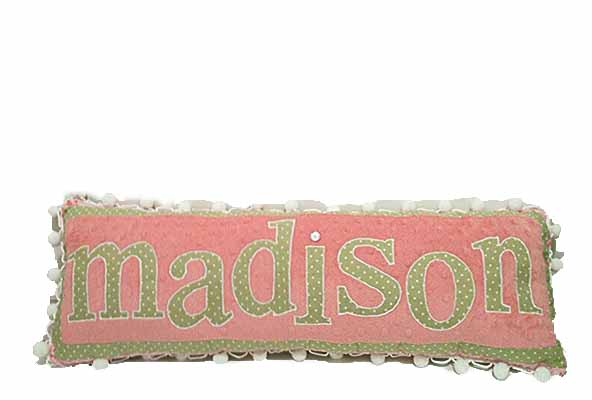 Madison Personalized Name Pillow